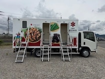 KULが、大阪府富田林市が進めた災害用トイレトラック導入事業に協力！お披露目式も