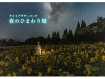 【大分県竹田市】くじゅう花公園『ナイトフラワーパークSummer』開催！夜のひまわり畑をめぐろう