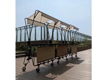 【広島県広島市】広島駅ビル・minamoaが、折り畳み式マルシェ用什器「ORIICHI」を計20基導入！