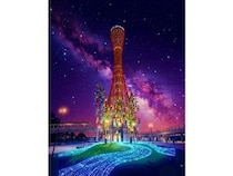 【兵庫県神戸市】神戸港ONE HEART BIRTHで、七夕イルミネーションと天の川・短冊飾りイベント開催！