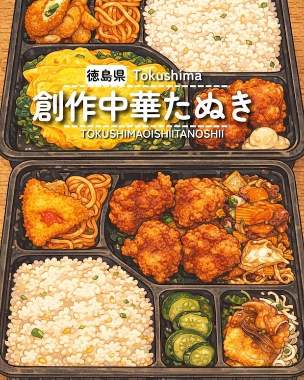 創作中華たぬき