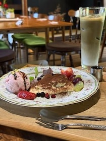 【山口カフェ】下関市長府の隠れ家『Gallery CAFE とこのま』｜古民家×現代アート空間で楽しむ自家製ティラミスとかき氷