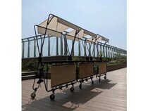 【広島県広島市】広島駅ビル・minamoaが、折り畳み式マルシェ用什器「ORIICHI」を計20基導入！