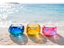 【沖縄県那覇市】沖縄の海の色や思い出をガラスに閉じ込めた「UMIIRORING」誕生！先行販売を実施