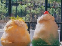 【奈良県奈良市】「喫茶52」看板ドリンク2種が、最後は本来の姿へ変化する夏限定かき氷として登場！