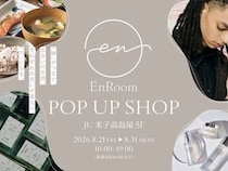【鳥取県米子市】「EnRoom POP UP SHOP」開催。普段はオンライン中心で展開のアイテムが集結