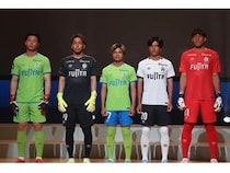 湘南ベルマーレとのユニフォームパートナー契約をアマダが更新！3選手が表敬訪問