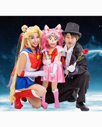 窪塚洋介さん親子でハロウィンに『セーラームーン』仮装！ クオリティの高さが毎年話題に