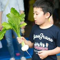触れて、食べて、循環型社会を親子で学ぼう！ 東京・青山で「コンポストと有機野菜」体験イベントが開催