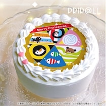 【クリスマス限定】赤ちゃん大喜び♪ 大人気絵本『しましまぐるぐる』のプリントケーキがかわいい♡