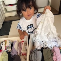 1歳児のファッションセンスに脱帽!! スタイに合わせて自分で選んだコーデが完璧すぎた