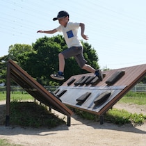 0円で遊べる穴場！【県民健康福祉村】には、子どもの挑戦心をメラメラにするアスレチックがいっぱい（埼玉・越谷市）