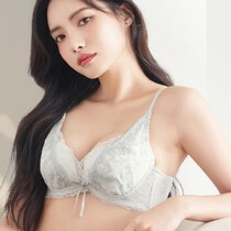 自胸でクッキリ♡【tu-hacci】ノンワイヤ―補正ブラに上品なレースづかいが引き立つ新色登場