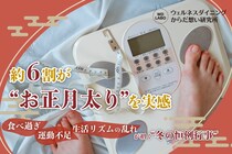 【どうする!?正月太り問題】30代・40代の約52％が「年末年始は好きなものを食べる」と回答。みんなどうリセットしてるの？