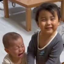 尊すぎる‼ 良かれと思ってしたことで……赤ちゃんが号泣しちゃった理由に「一生推せる」