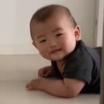 キッチンにいたらバタバタと音が聞こえてきて……かわいこちゃん登場！【ママ捜索隊】