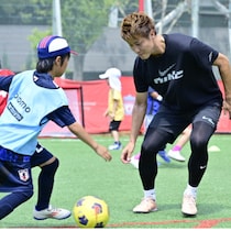 元サッカー日本代表・柿谷曜一朗さんが子どもたちと白熱のミニ試合も！「ドコモ未来フィールド」特別体験イベントレポ