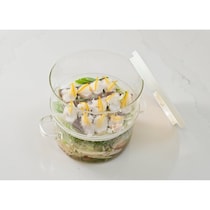 【革命的タイパ】レンジで2品同時完成⁉ HARIOの「ガラスのせいろ」。主菜と副菜が一度に仕上がる、超時短＆ヘルシーの新習慣！