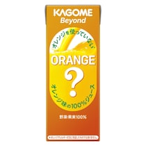 え、オレンジ入ってないの？カゴメが贈る「新時代のオレンジ味」が100％の常識を覆す