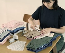 入園準備……「名前付けラッシュ」を救う新商品！挟んでギュッとするだけ！アイロン台いらず・USB給電・わずか65g。