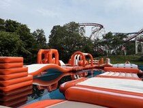 子どもが全力で遊べる！【首都圏よりも6℃涼しい！】那須ハイランドパークに新アトラクション「水上アスレチック」登場