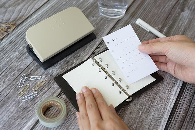 【新製品】待望のミニサイズシステム手帳用パンチが登場