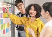 【新製品】強粘着付箋の単色パックに12色追加！全20色から選べるように