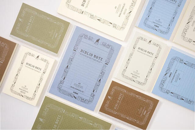 【新製品】人気ノート「BIBLIO NOTE」に“横罫”が新登場