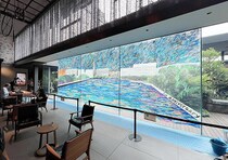 【ニュース】「キットパスウィンドウアート」を東京ベイ潮見プリンスホテルで実施