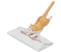 【注目新製品】かわいいネコがデスクをおそうじする「ふきマル」が登場！