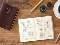 【新製品】1日2ページ手帳「hibino」から日付フリータイプが登場