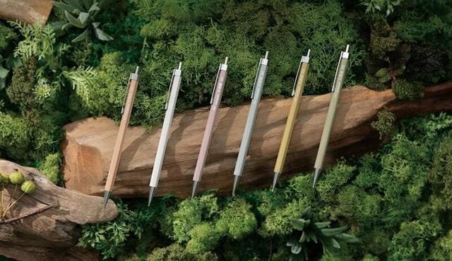 【新製品】天然木のシャープペンシル「木物語」