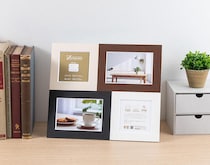 【新製品】4枚のプリントを同時にセットできる紙製フォトフレーム