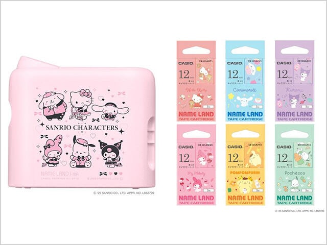 【新製品】サンリオキャラクターのラベルが作れるラベルプリンター