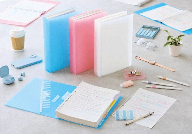 【新製品】大容量350枚収容できるルーズリーフ保存用バインダー