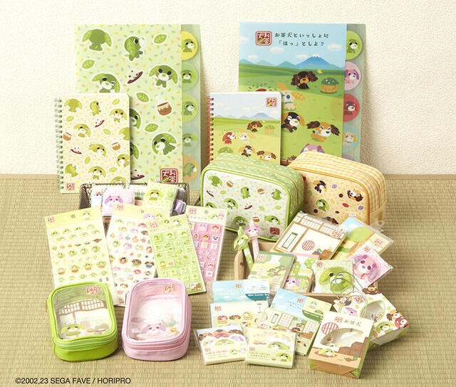 【新製品】「お茶犬」の文具雑貨シリーズ