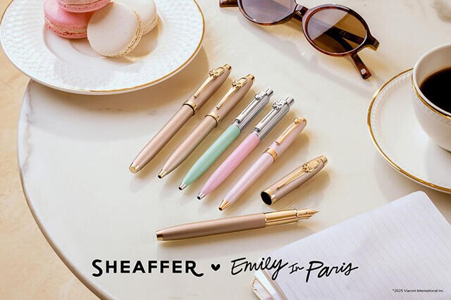 【新製品】シェーファー新コレクション「シェーファー x エミリー・イン・パリス」