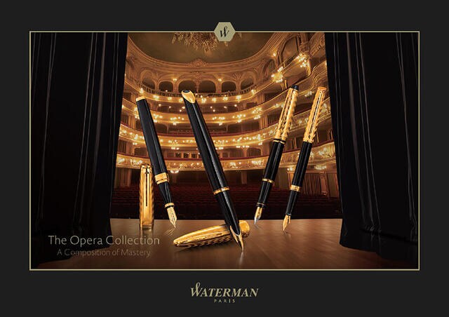 【新製品】ウォーターマンから新作「オペラ コレクション」