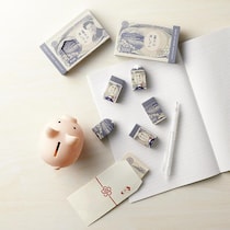 【新製品】富士山消しゴムで作る、懐かしさ漂うお札デザイン 「エアイン 富士山消しゴム＜限定＞お札富士山」