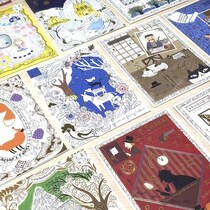 【新製品】人気の童話や文学をテーマにした「きらぴかポストカード」