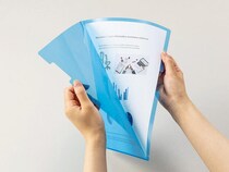 【新製品】左右どちらからも開きやすい「PPカラーホルダー」