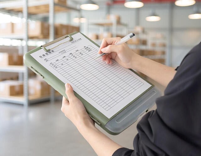 【新製品】“挟む・書く・収納する”を一体化した収納付きクリップボード