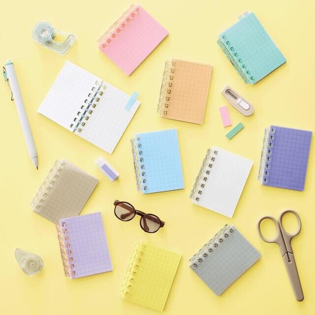 【新製品】「オープンリングノート」に手のひらサイズのかわいい新サイズ