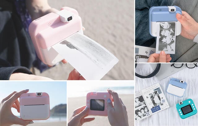 【新製品】“アルバムのナカバヤシ”から感熱紙プリントカメラが新登場
