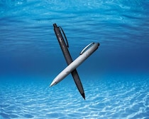 【新製品】海水のミネラル成分から生まれた、さらさら新触感シャープペン