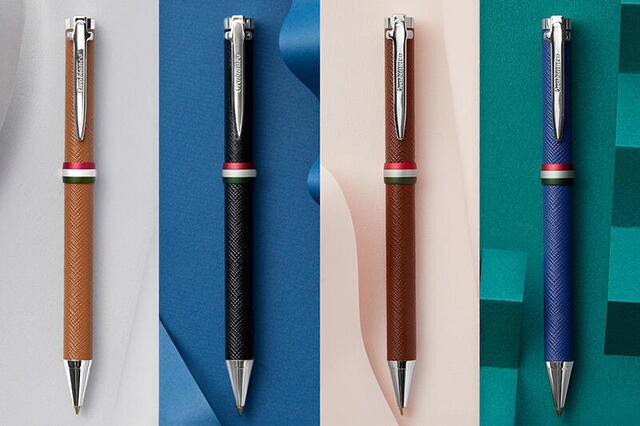 【新製品】心地よく手に馴染む、革巻きボールペン「ロトロ」がリニューアル