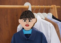 【新製品】顔を描いて組み立てるユニークな段ボールハンガー