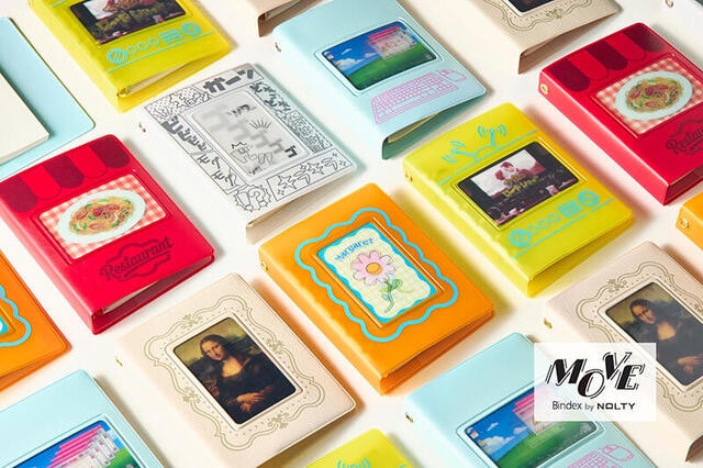 【新製品】新感覚の“動く”ミニ6バインダー「Bindex MOVE<バインデックス ムーブ>」