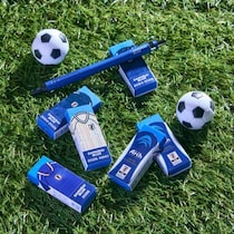 【新製品】サッカー日本代表デザインのアーチ消しゴム＆シャープペン
