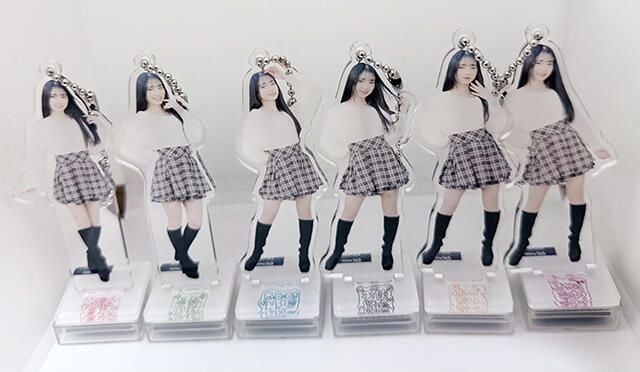 【新製品】桜羽このはさんのアクスタ第2弾、フルボディアクスタスタンプ6種